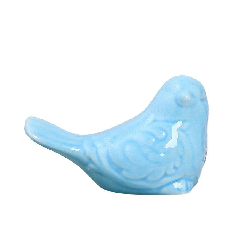 Cute Ceramic Bird Ornaments Simulated Accessories Home Ceramic Ornaments Decorations