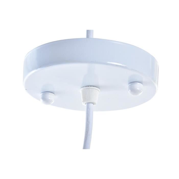 Suspension - Naturel - Bambou - 50W - 42x42x26cm - Intérieur