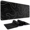 31.5x11.8 Inch Non-Slip Large Extended Gaming Mouse Pad with Topographic Design, Stitched Edges, Waterproof, for Full Desk Keyboard and Mouse Support