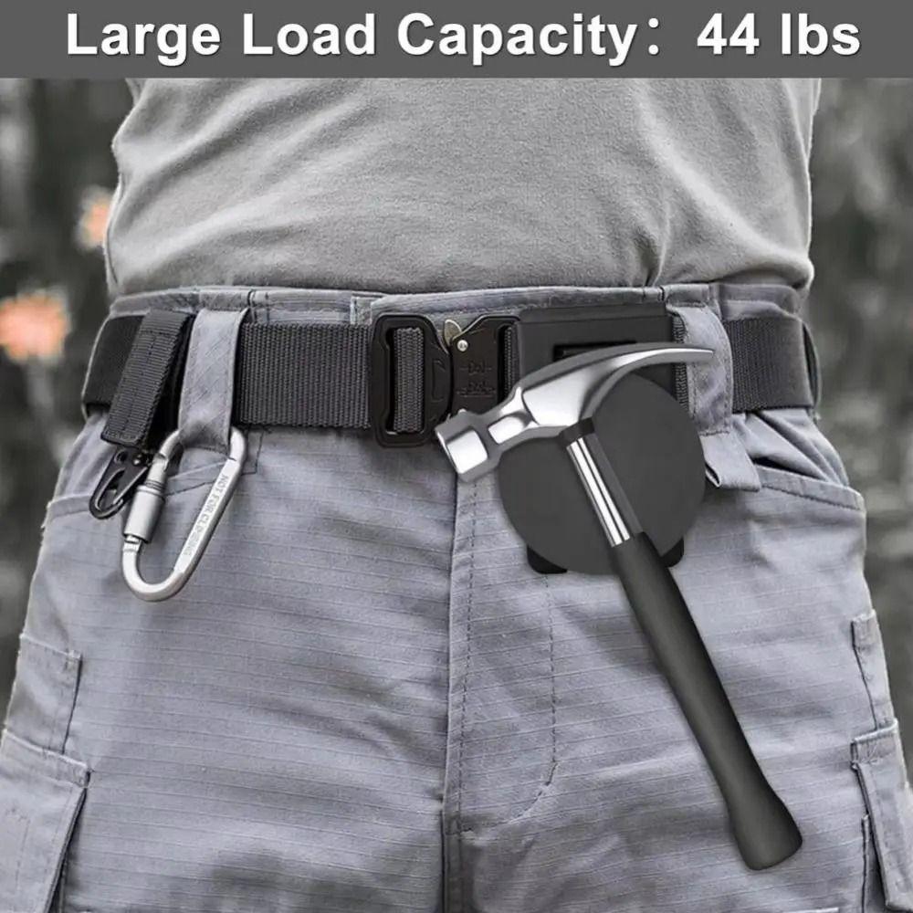 Metal Tool Belt Clip Non-Slip Adjustable Belt Buckle Convenient for Safe Storage