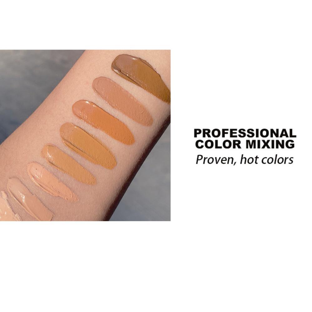 Fit Colors 8 Color Hose Concealer Concealment Repair Nourishing Liquid Foundation To Cover Dark Circles Acne Spots