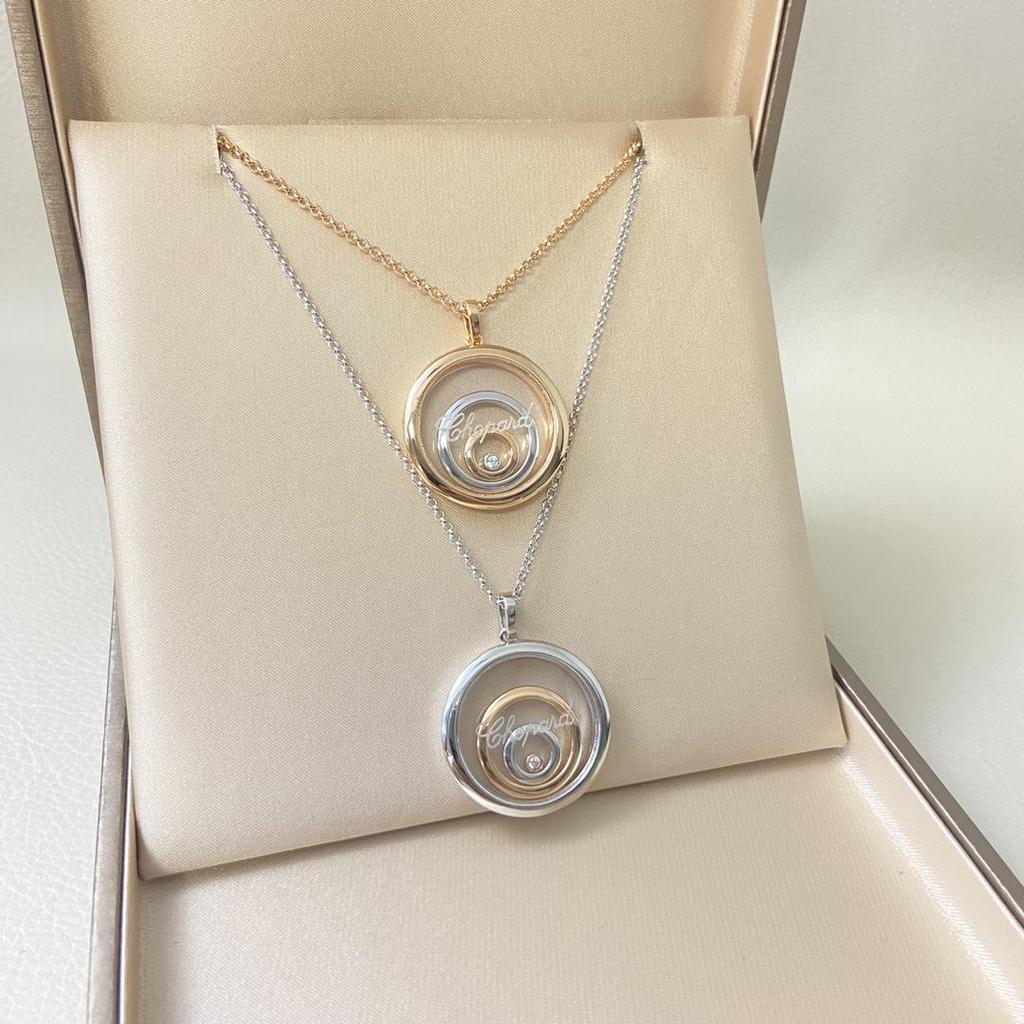 Серебряный кулон 925 пробы от семьи Сяо «Время поворачивает удачу» с бриллиантовым флаконом духов в форме сердца и дизайном звездного неба