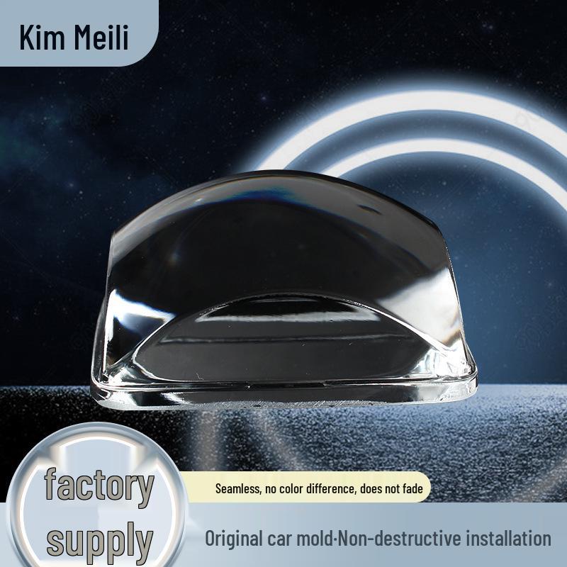 High Transmittance LED Car Light Convex Glass Lens Lampshade