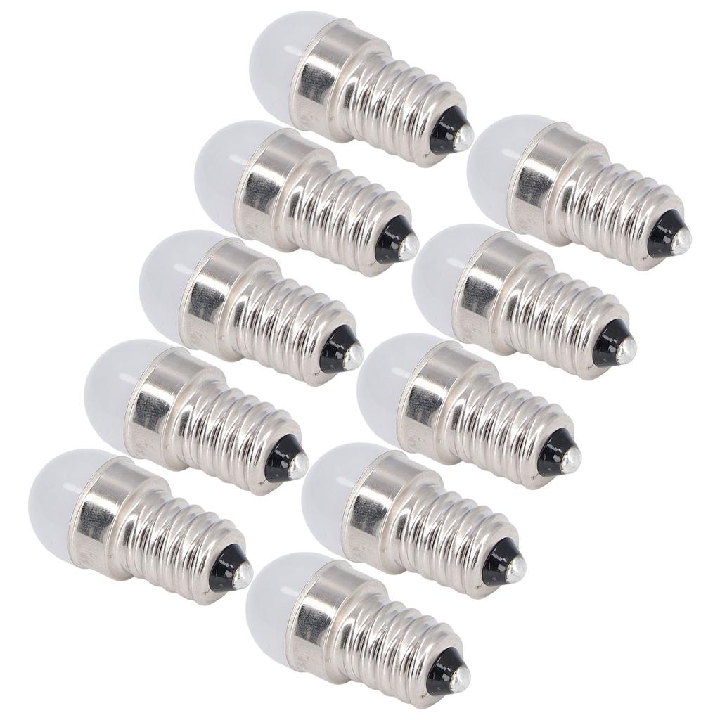 10pcs E14 Bulbs Energy Saving Warm White Light LED Small Bulbs for Ceiling Lamp Wall Lamp 500lm