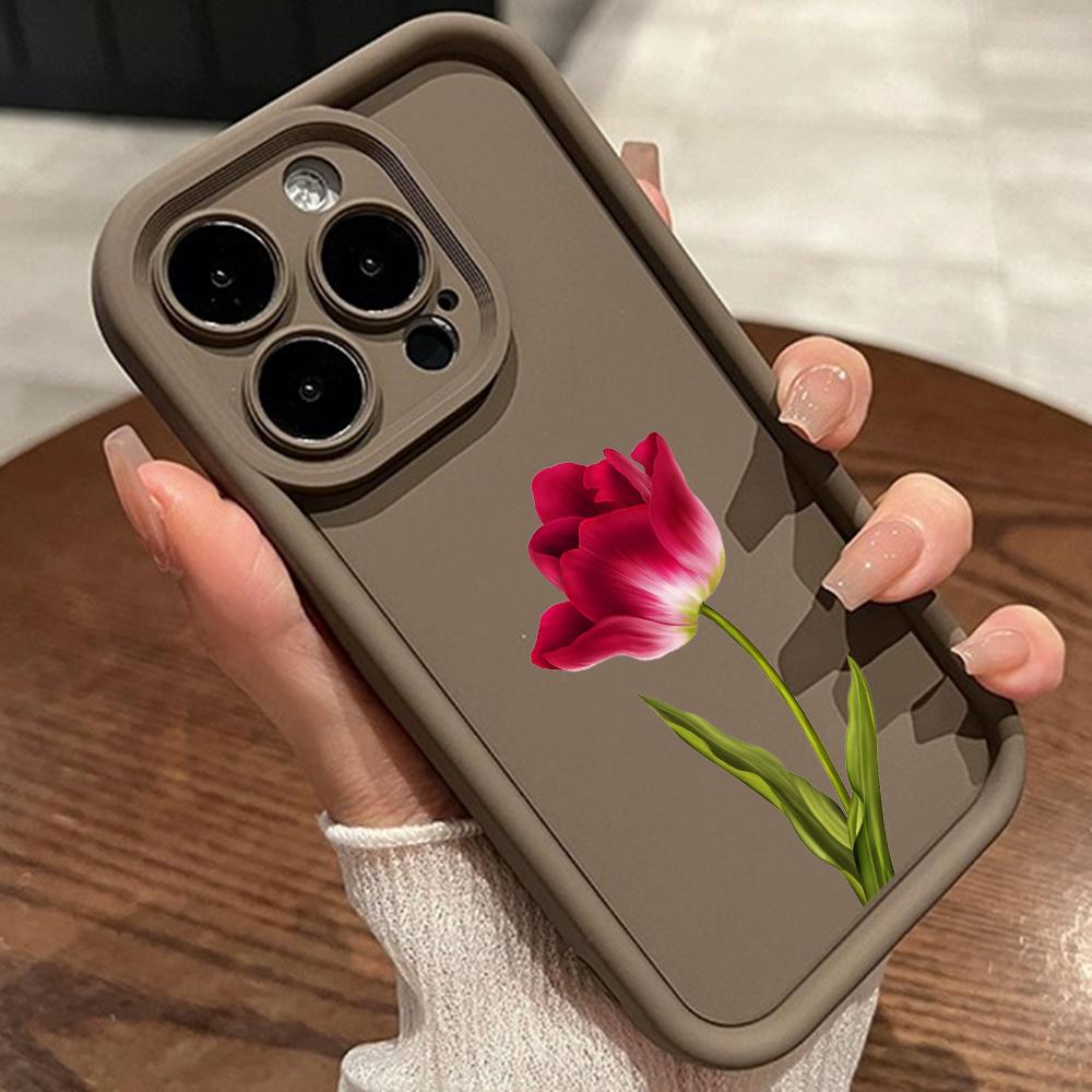 LZ16 цветочный силиконовый чехол для телефона Xiaomi 11 Lite 5G 14T Redmi 14C 13C A3 Note 12 11 9 10 13 Pro Plus противоударный задний чехол