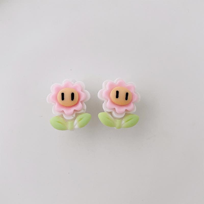 Креативные клипсы с изображением фруктов и животных в виде принцессы из мультфильма — милые, красочные, не требующие прокола