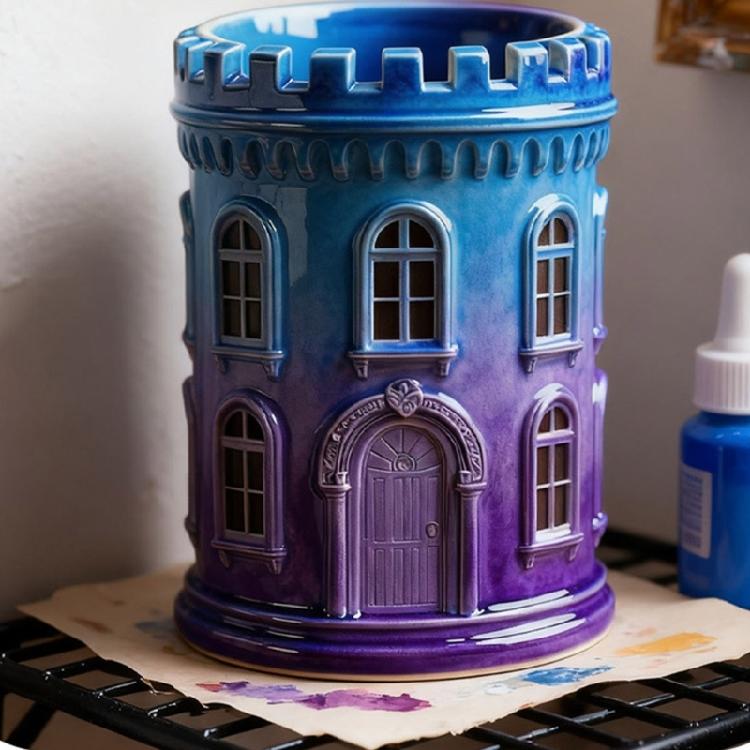 Многоразовая силиконовая форма «Замки», формы для подставок для свечей, для изготовления уникальных цветочных горшков, подставок для ювелирных изделий и художественных подарков