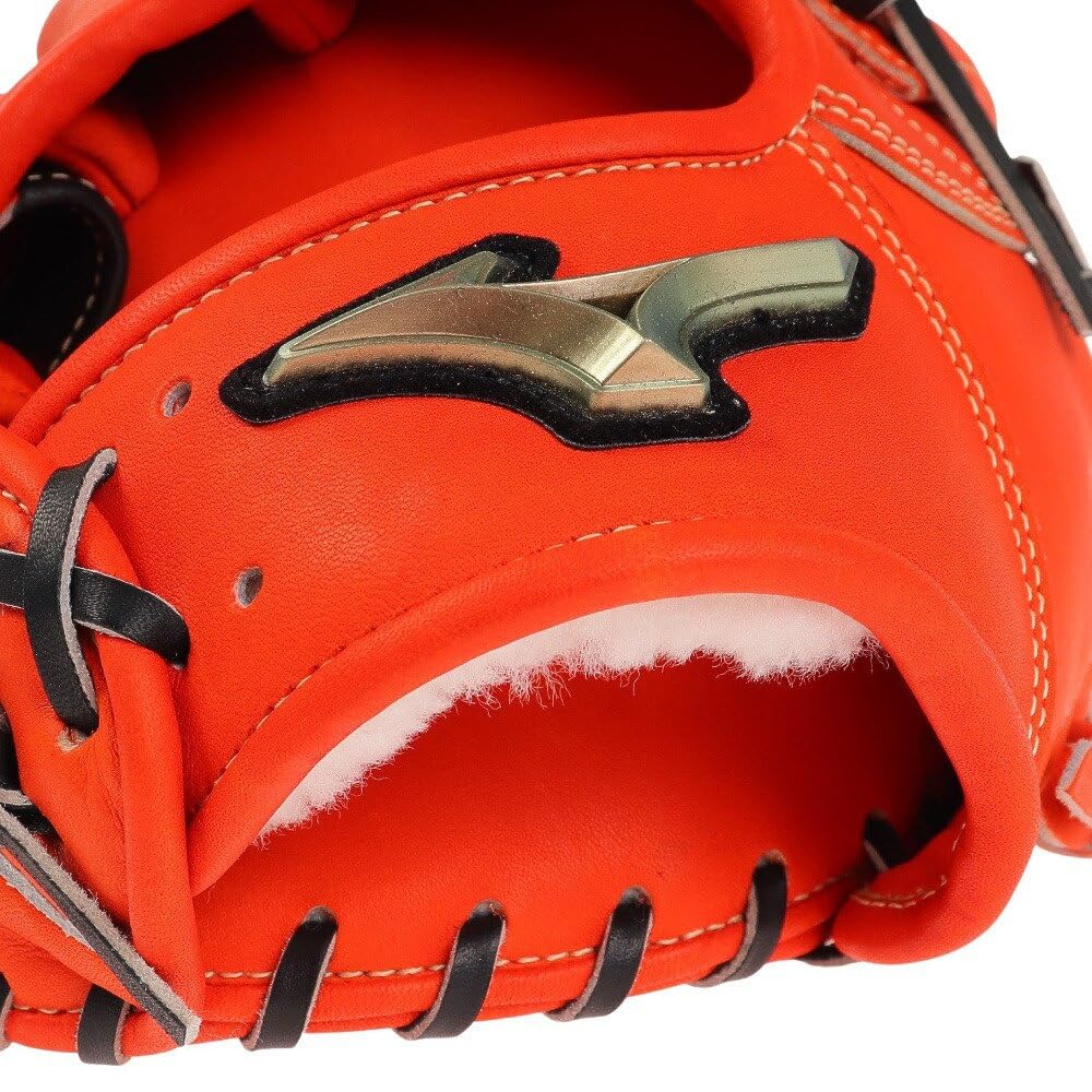 Mizuno Hardball Global Elite Hselection SIGNA Размер 52 (МИЗУНО) Перчатка, Инфилд, -Тип Line, 1AJGH28523, (Флэш-оранжевый/FF/Мужской)