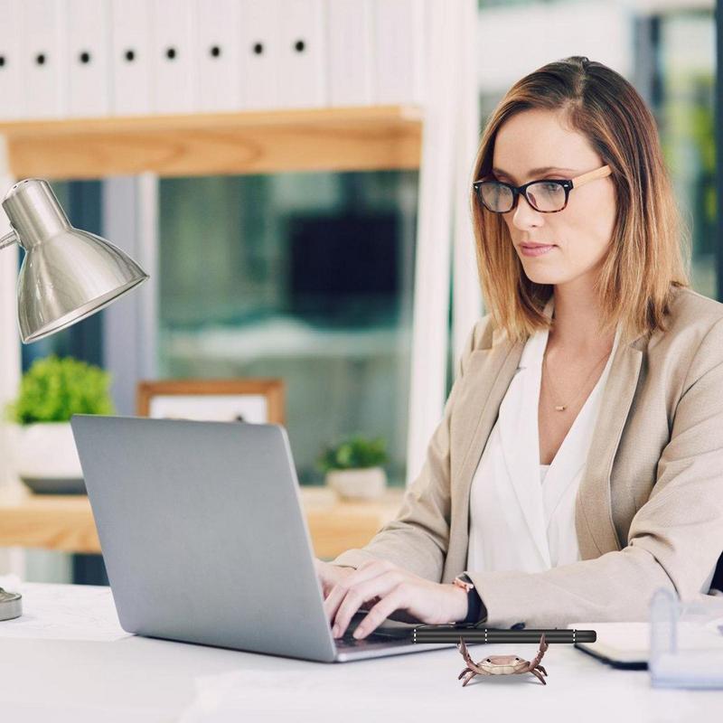 Держатель для ручек в виде краба, держатели для карандашей в виде краба для тяжелой атлетики, милый держатель для ручек, подставка для канцелярских принадлежностей, подарок, домашний декор, подставка для ручек для хранения