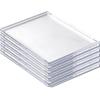 PYP Mini Snap Acrylic Card Case, Transparent, 5 Pieces