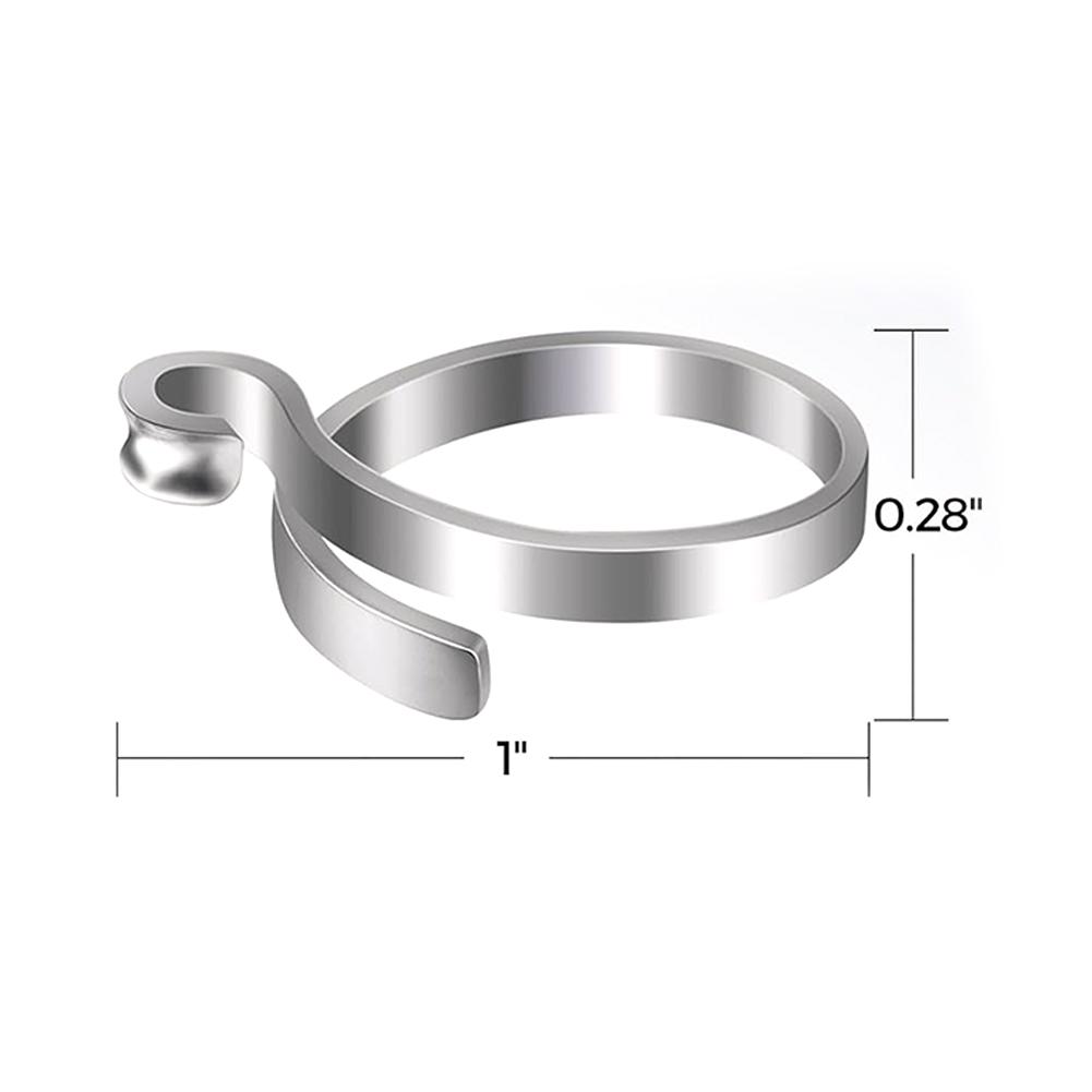 2 шт. Аксессуары для вязания 2 стиля плетеное кольцо для вязания пряжа направляющий палец держатель для вязания крючком аксессуары для рукоделия инструмент