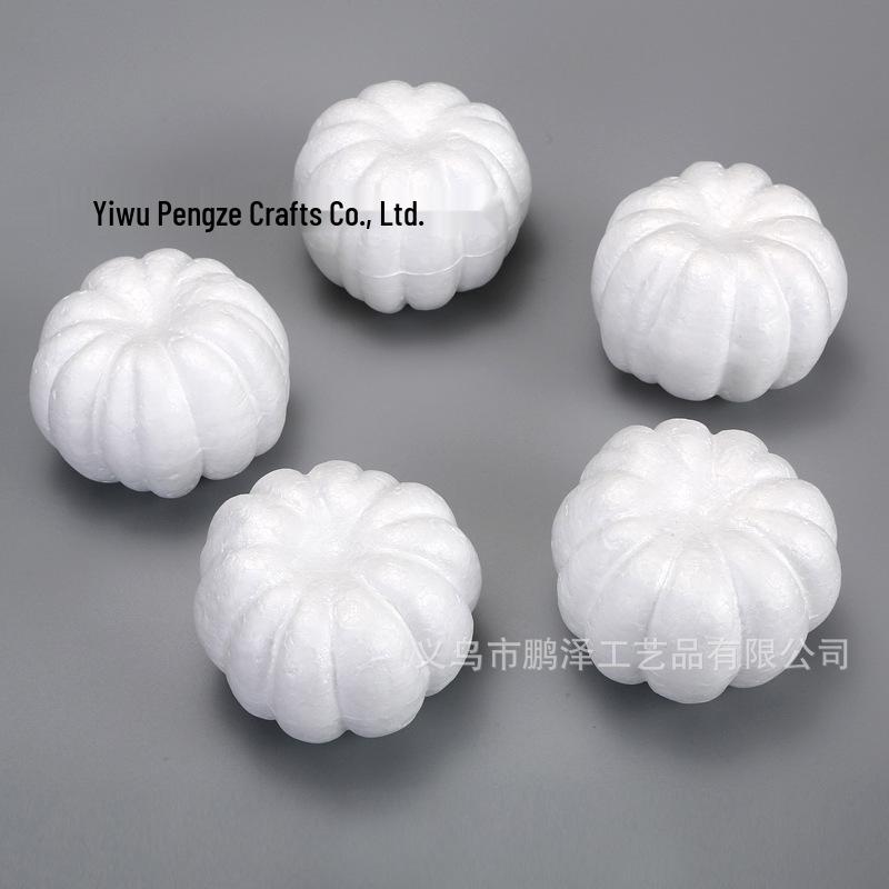 Foam Pumpkin Craft Kit for Kids: DIY Halloween & Christmas Painting Accessory