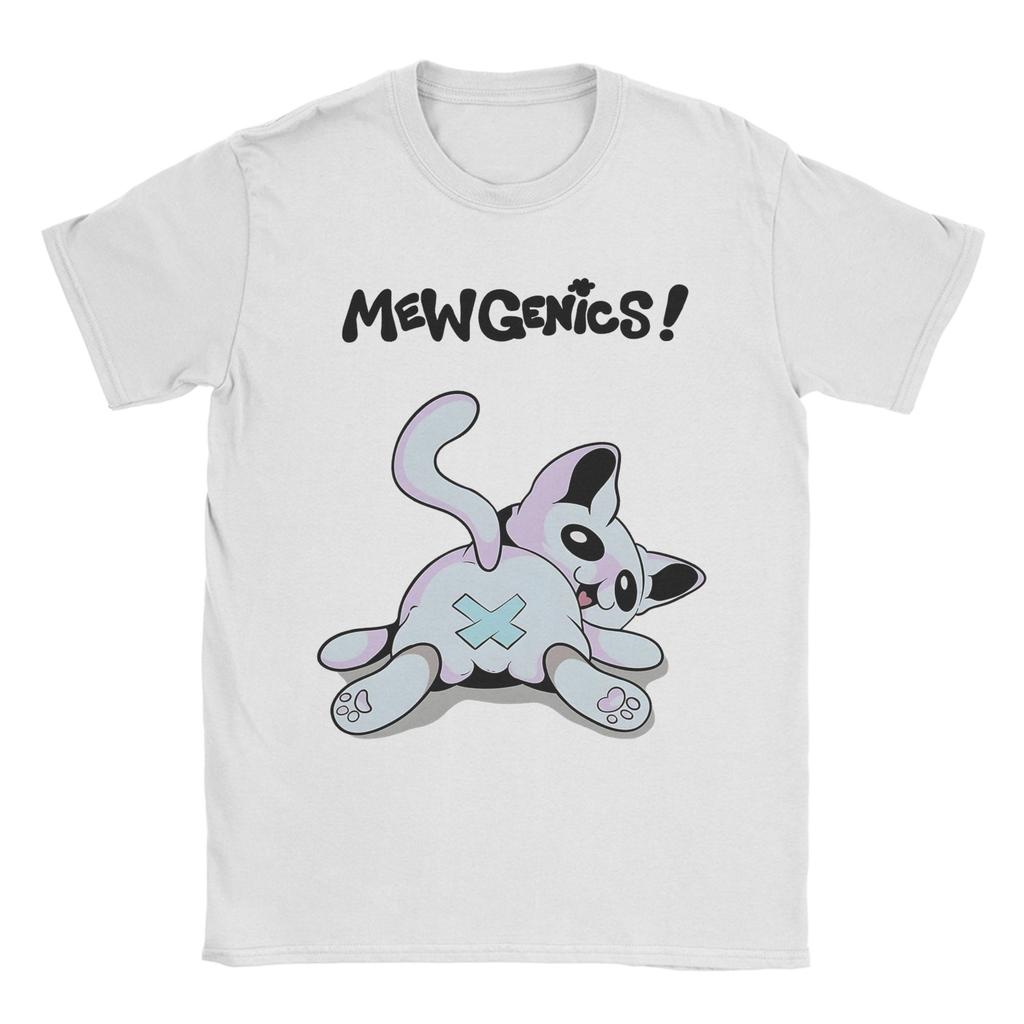 Mewgenics MewGenics Милые Ангелы Кошки Игра Фан Новое Поступление Футболки для Унисекс Женщин 100% Хлопок Футболка Одежда