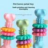 Pet Toys Dog Chew Meaty Bone Toys TPR Bone Type Multi-meat Pieces Bite Bite Resistant Teeth Toy Set Dog Bone Toy Supplies