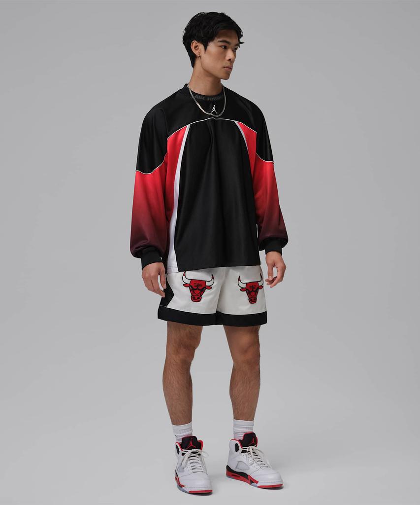 NIKE Jordan Flight Club Jersey M - Black:White / If1898-010
