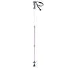 BUNDOK Trekking Poles for Women, Pink, BD-456P, Mountaineering Walking Sticks, Anti-Shock System, I-Shaped Grip
