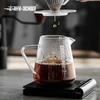 MHW-3BOMBER Coffee Server Glass Sharing Pot 500ml With Handle Coffee Kettle Bariata Tools Dripping Coffee Hand Brewing Coffee