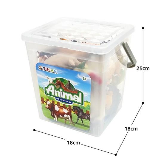 Набор фигурок Toucan Ranch из 50 штук, популярные игрушки в Корее