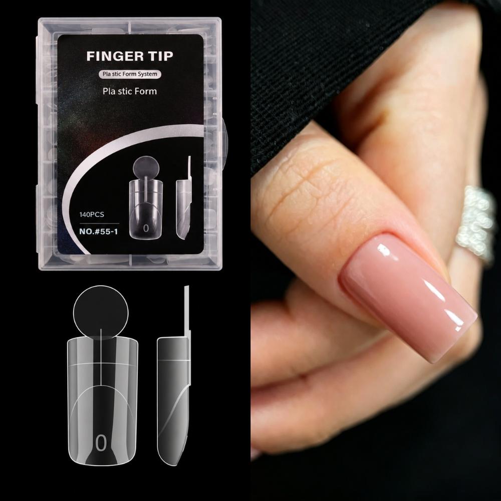 Quick Extension French Nail Dual Forms 14 Sizes Acrylic Nail Art Mold Nail Art