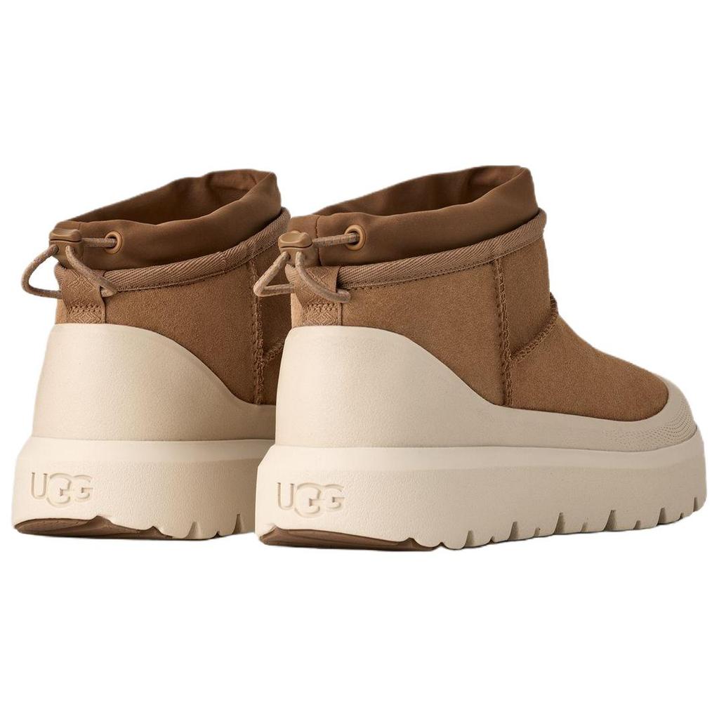 UGG Cl Ultra Mini Weather Suede Warm Versatile Round Toe Short Snow Boots Men Boots 1174196-CWTC
