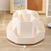 Large Capacity Plastic Rotating Pen Holder Storage Box Office Student Desktop Stationery Storage Container Learning Supplies