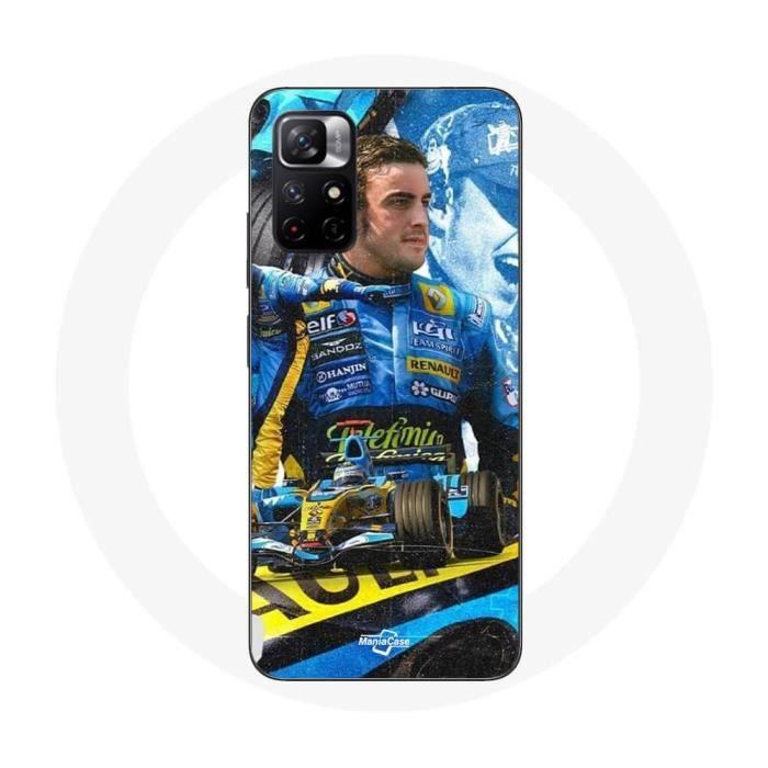 Coque - Formule 1 - Redmi Note 11 5G - Fernando Alonso - Souple - Sportif
