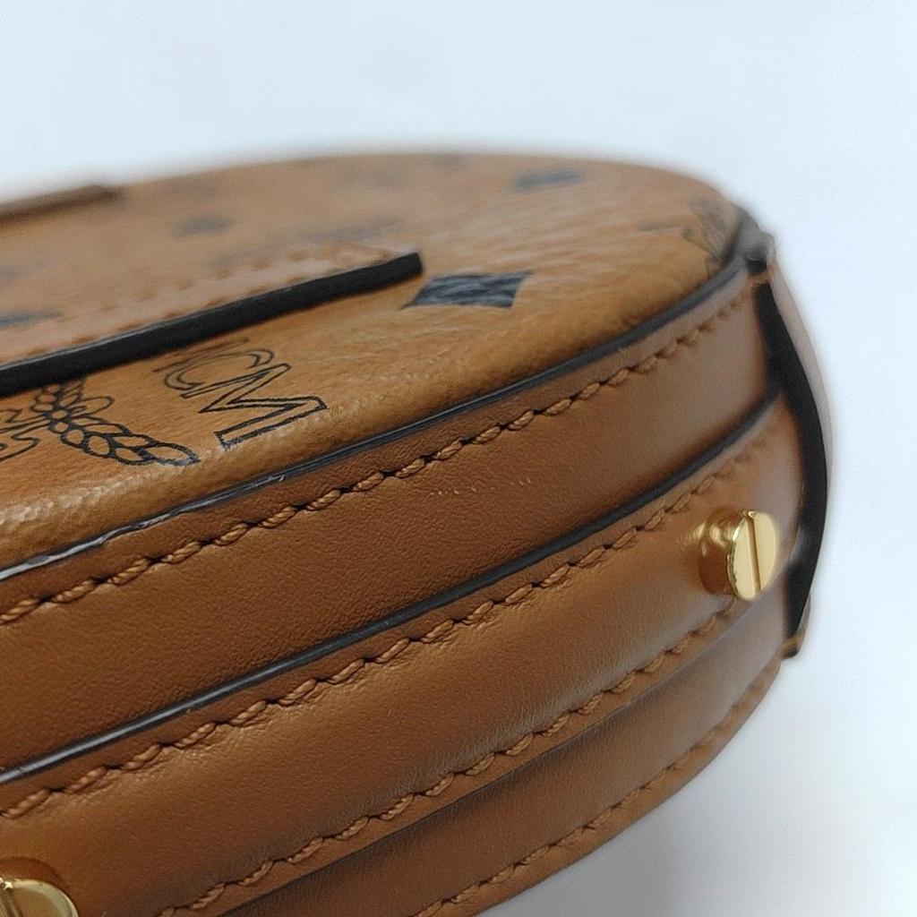 [Pre-Owned] Monogram Coated Canvas Chain Saddle Bag Mini - Very Good #1B5VC0X