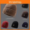 Cap Knitted Beanie Hat Winter Protection Solid Color Caps Outdoor Unisex Gift