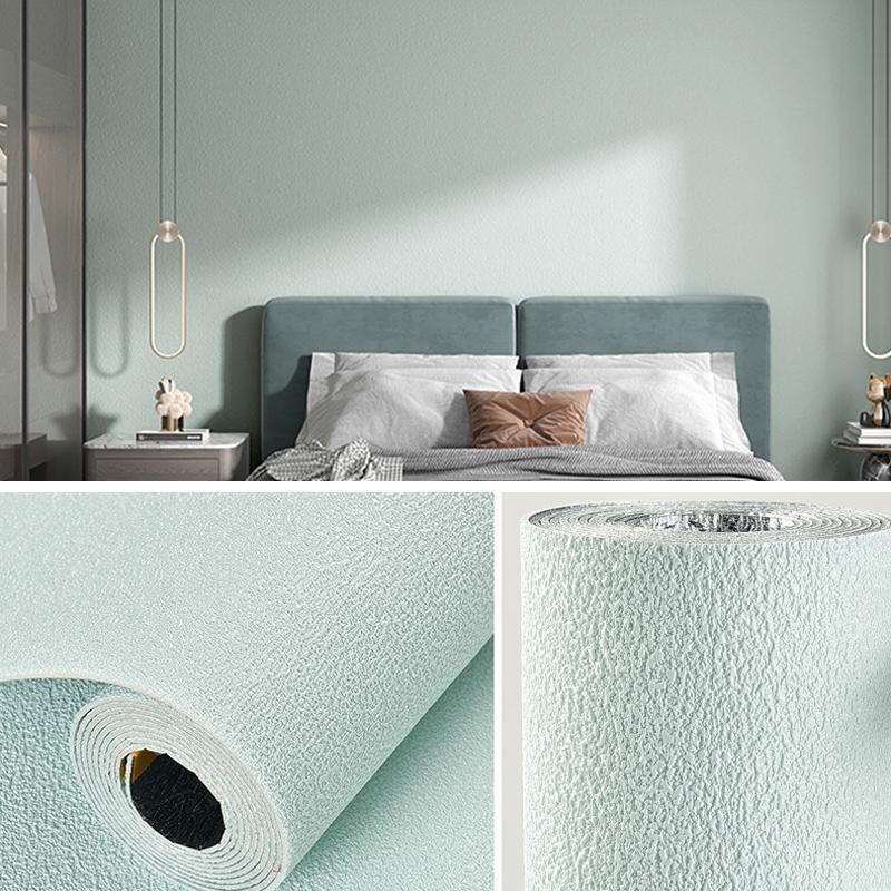 3D Самоклеящиеся Льняные Обои Непрерывные Водонепроницаемые Наклейки на Стену Гостиная Спальня Кухонный Шкаф Водонепроницаемая Наклейка на Стену