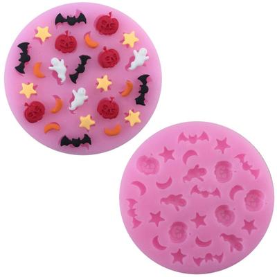 Хэллоуин тыква призрак летучая мышь силиконовая DIY торт помадка печенье плесень инструмент для выпечки