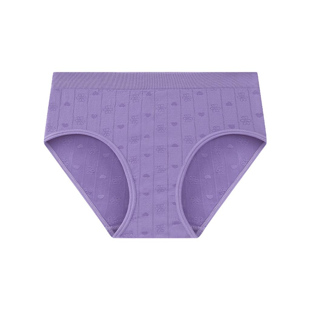 Women's Seamless Solid Color Breathable Underwear For Yoga Exercise