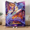 Magic Aladdin'S Adventure Blanket Soft Throw Blanket For Home Bedroom Bed Sofa Travel Office Solid Christmas Blanket