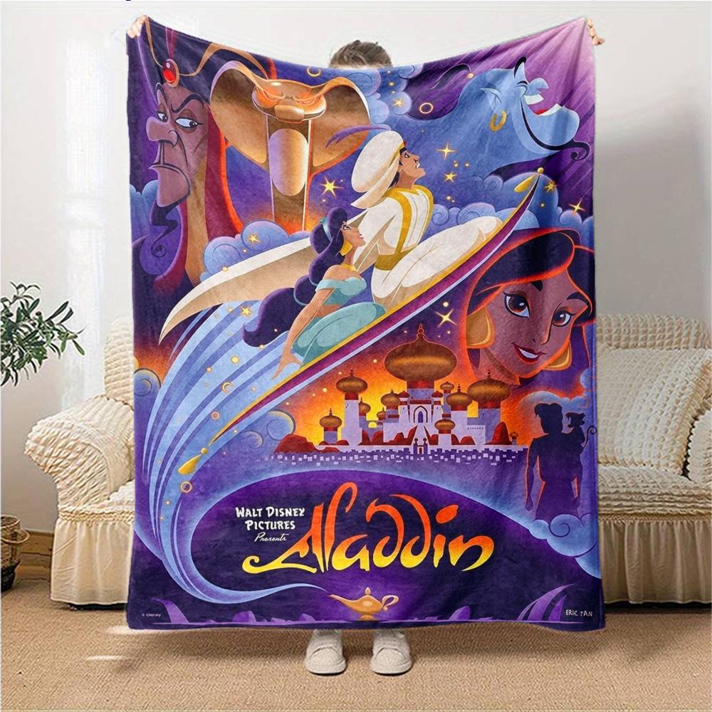 Magic Aladdin'S Adventure Blanket Soft Throw Blanket For Home Bedroom Bed Sofa Travel Office Solid Christmas Blanket