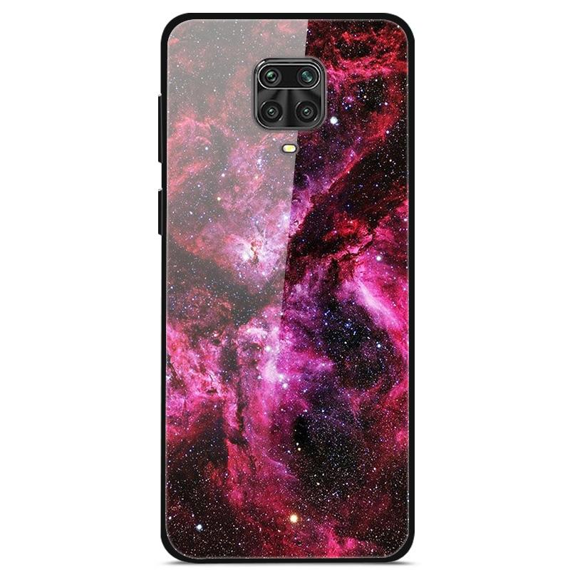 Закаленное Стекло Чехол Для Xiaomi Redmi Note 9S Чехол Мягкий Бампер Жесткий Стеклянный Чехол Для Xiaomi Redmi Note 9 S 9S Pro Max Чехол Для Телефона