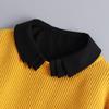 Women Fake Collar Blouse Sweater White Lapel Decor Detachable Collars For Women Black Lace False Collars Woman Lace Half Shirt