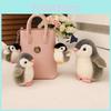 Penguin Plush Toy Keychain With Soft Pp Cotton Filling For Girls And Women