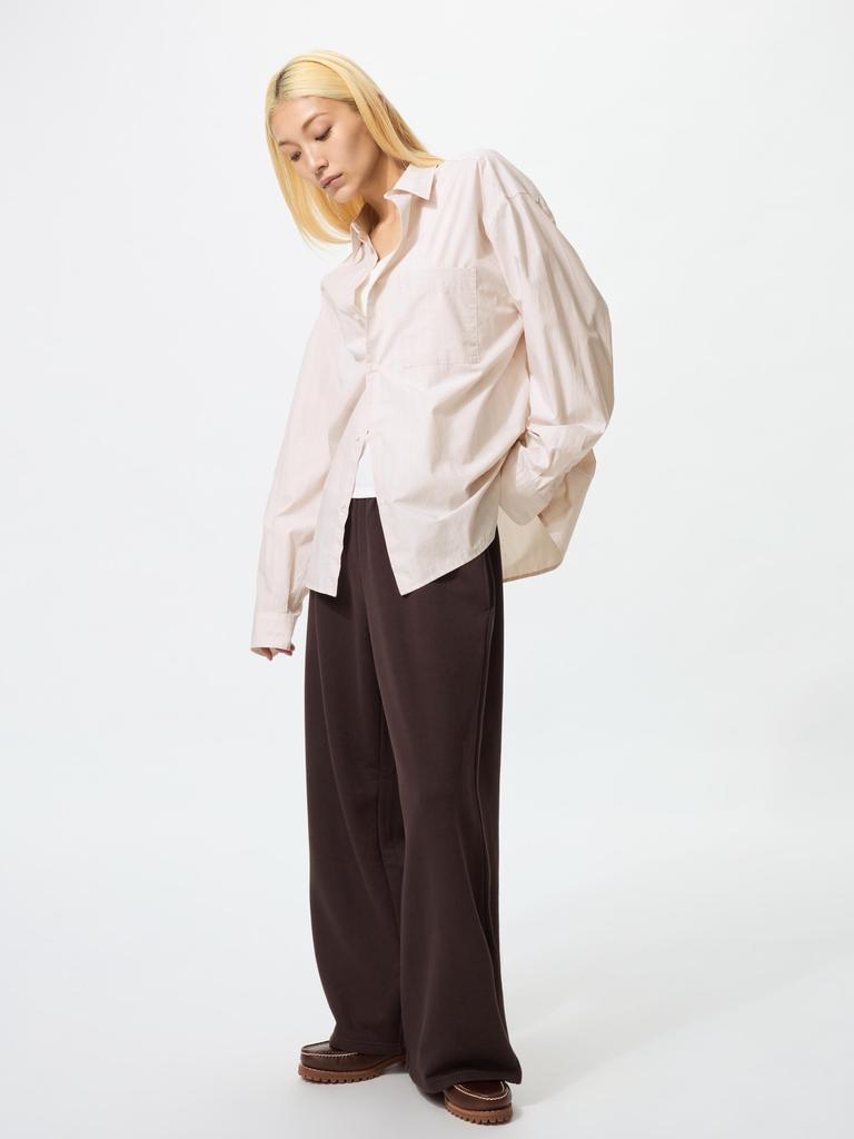 Uniqlo Широкие спортивные брюки Длина штанины 70 73 см