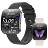 U17 Smartwatch AMOLED Curved Screen Bluetooth Calling Voice Assistant Pedometer Sports Watch