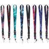 Starry Sky Elements Lanyards Key Chain Colorful Print Neck Straps Keychain Cell Phone Rope Teachers Gift 1PCS Badge Holder Key
