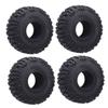 RC Wheel Tire with Hub Plastic Enhanced Handling High Simulation RC Crawler Tire for Axial SCX24 1/24 RC Wheel Tire
