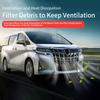 2015-2021 Для Toyota Alphard Vellfire 30 Сетка-решетка от насекомых Защитная от комаров Сетка в середину радиатора Модификация передней части
