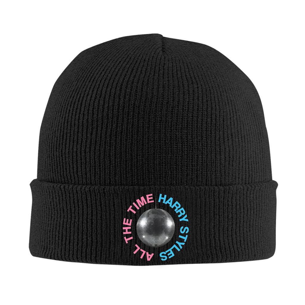 Kiss All The Time Harrys Tour Knitted Hat Beanies Autumn Winter Hats Warm Acrylic New Styles Caps Unisex Women Gift,