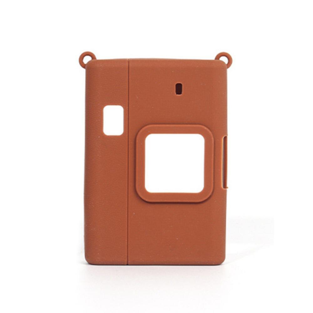 Solid Color Instant Camera Case Soft Sleeve Camera Protector for Fujifilm Instax mini Liplay+