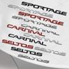 Автомобильный 3D Металлический Для Sportage Carnival Seltos GDI GT Line Значок Эмблема Наклейки на Кузов Автомобильный Задний Стикер Декоративные Аксессуары