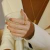 Минималистичное Японско-Корейское Золотое Кольцо с Индексом из Титановой Стали - Женское Ретро Европейско-Американский Стиль