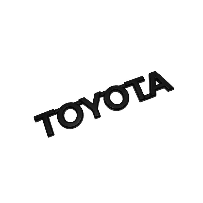 ACH1 3D Rear Trunk Emblem for Toyota RAV4 Corolla Camry Prado GT86 Crown REIZ CHR Avalon Hilux Tacoma Car Logo Car Accessories