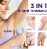 Электрический триммер для бикини для женщин, водонепроницаемая бритва для тела для лица, ног, рук, портативный беспроводной набор для ухода, подарок для Него
