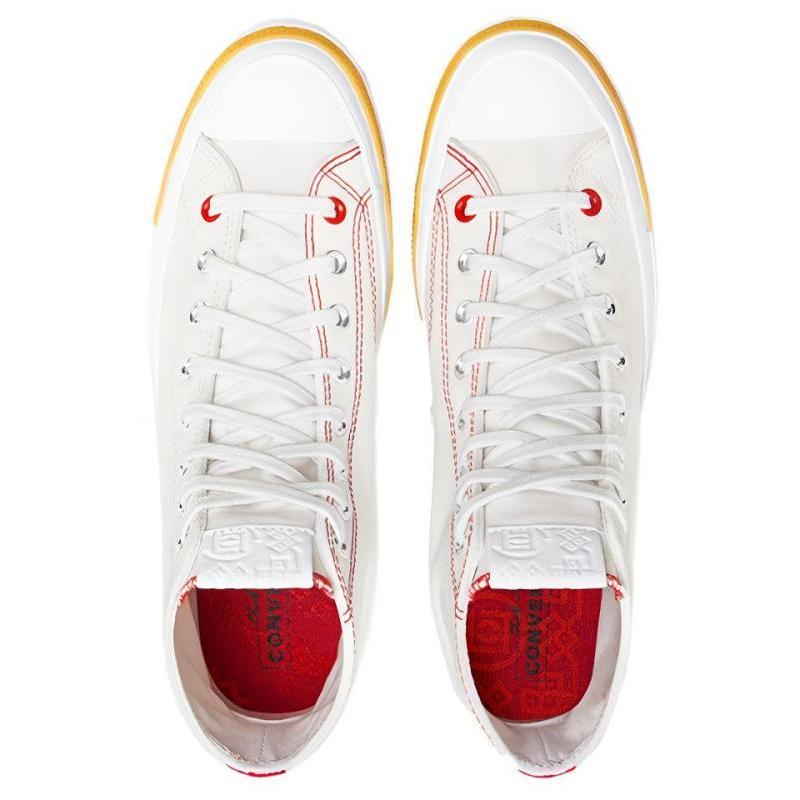 CLOT x Converse Chuck 70 Chuck Taylor Hi "White" Коллаборация Ретро Высокие Кеды Унисекс Белый