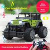 [Версия из сплава с музыкой] 1:Электрическая беспроводная радиоуправляемая внедорожная дрифтовая гоночная машина масштаба 24, четырехколесная игрушечная машина