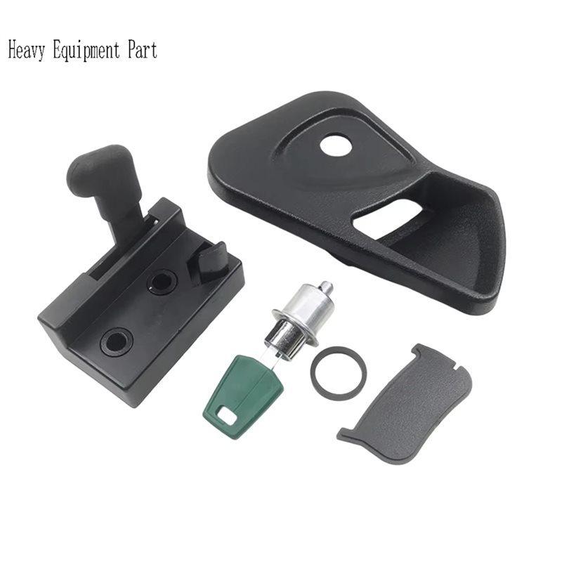 Excavator Replacement Parts For Volvo EC60 Heavy Equipment Door Lock Block Handle For Cab
